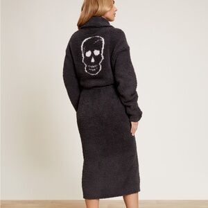 NWT Barefoot Dreams CozyChic Skull Robe